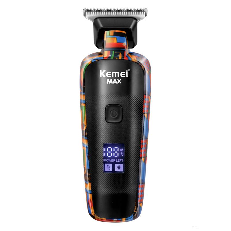 Cortadora de pelo eléctrica multifuncional para el hogar, maquinilla de afeitar con impresión de Graffiti enchufe de carga USB, doble uso maquinilla de afeitar masculina maquina de cortar cabello maquina afeitar hombre