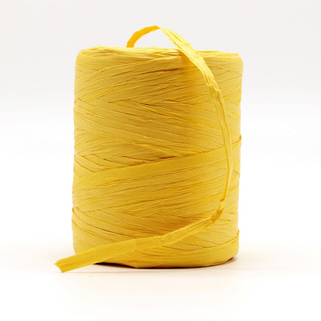 180 M/Roll Raffia Touw Garen Biologische Stro Garen Voor Breien Zomer Hoeden Tassen Geschenkdoos Verpakking Inpakpapier twijn Rope: yellow