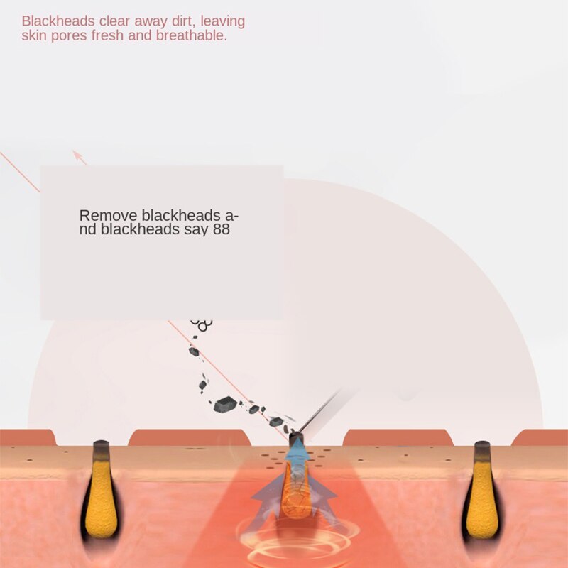 Schönheit Stern Ultraschall Gesicht Reinigung Haut Wäscher Anion Tiefen Reinigung Gesichts Haut-Peeling Gesicht Aufzug Wäscher Schrumpfen Poren