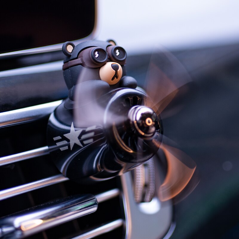 Beer Pilot Roterende Propeller Outlet Auto Geur Auto Luchtverfrisser Auto Accessoires Interieur Parfum Diffuser Magnetische