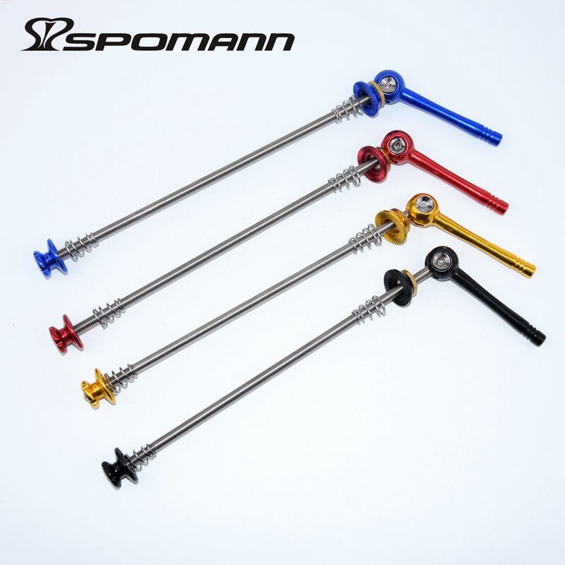 Ultralight Bicycle Quick Release Rod Titanium Alloy Quick Release Pole Mountain Wheel Group Quick Release Rod Riding Accessories