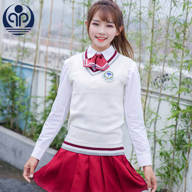 Students School Uniform Adult British Style Middle School Clothes 4pcs Male Clothes Leisure Style Suit D-0583
