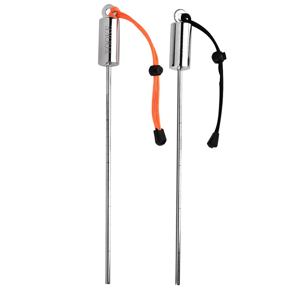 Scuba Diving Point Rod Stainless Steel Scuba Dividing Stick Pointer Rod with Lanyard Underwater Water Sports Pool & Accessories