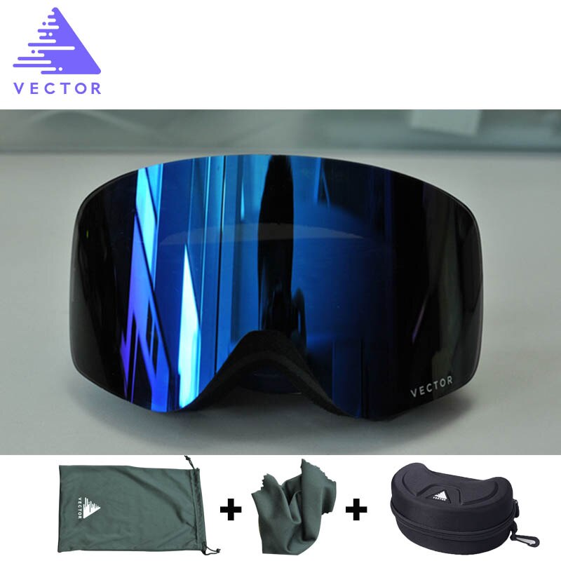 Otg skidglasögon set snöglasögon utomhus vintersport män kvinnor anti-dim skidåkning glasögon snowboard skidåkning solglasögon