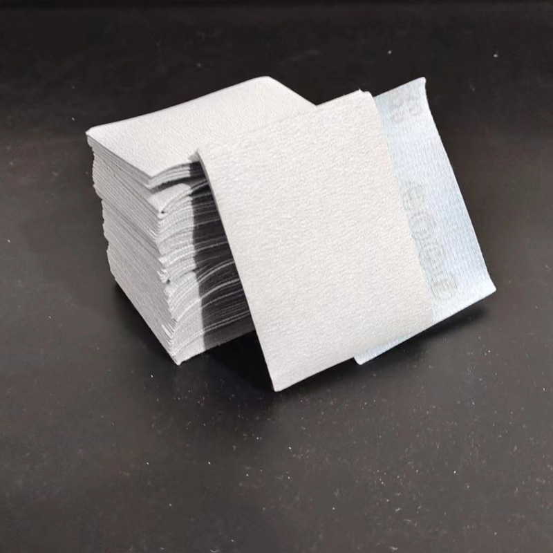 20Stck 75x 100mm Quadratischen Sandpapier Streugut Beflockung Sand Papier Spezielle Rabatt Schleif Stein Schleifer Für Auto Farbe Holz polnischen Werkzeuge