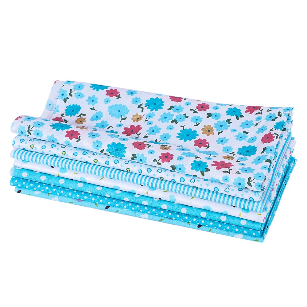 25*25cm Mixed Printing Cotton Fabric Printed Cloth Sewing Quilting Fabrics For Patchwork Sewing Materials Quilting DIY Clothes: P