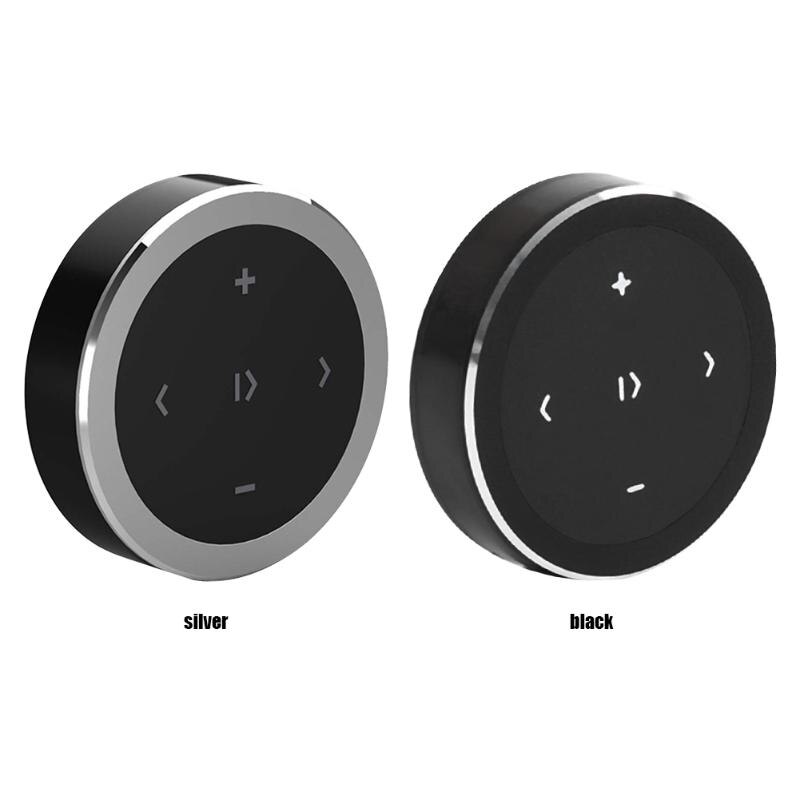 1pcs Wireless Bluetooth Remote Control Car Steering Wheel Motorcycle Bike Handlebar Media Button For IOS Android Phone Car Kit