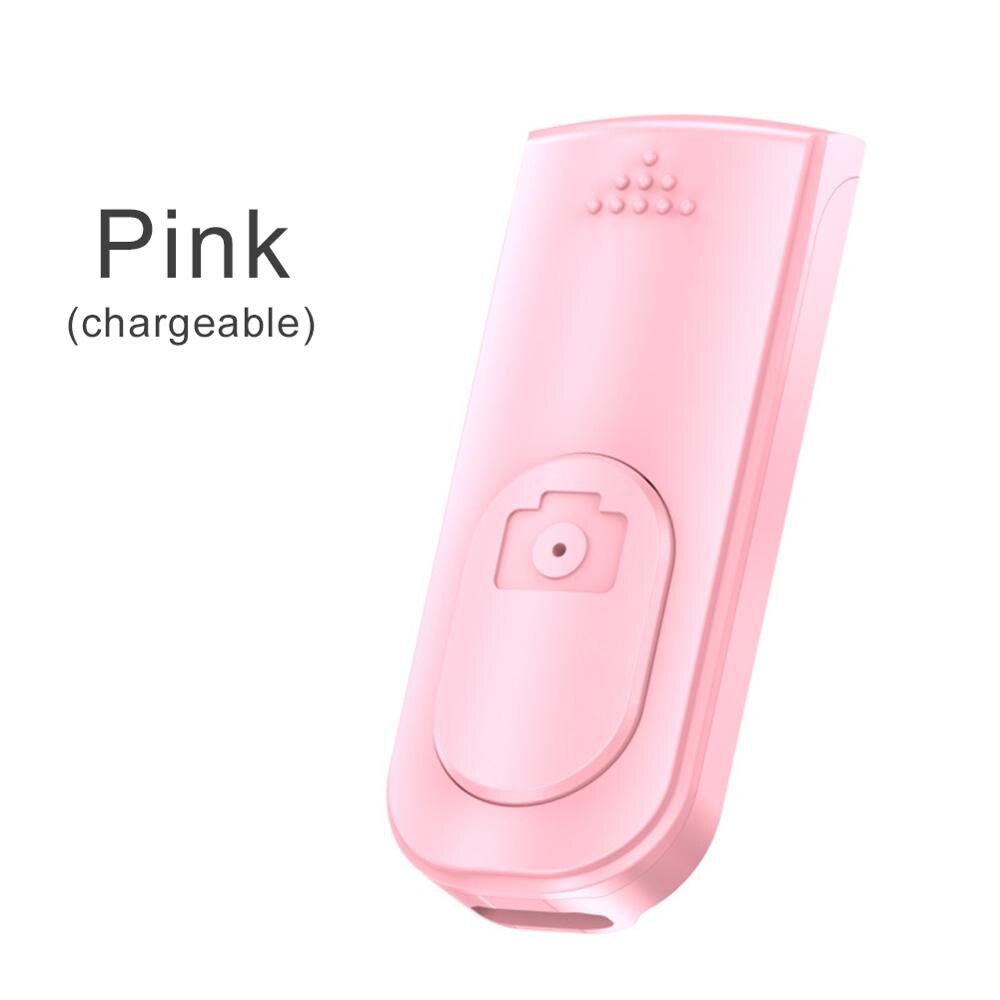 Télécommande sans fil Bluetooth, bouton de retardateur, contrôleur Rechargeable, bâton de caméra, obturateur, libération de Selfie pour ios et Android