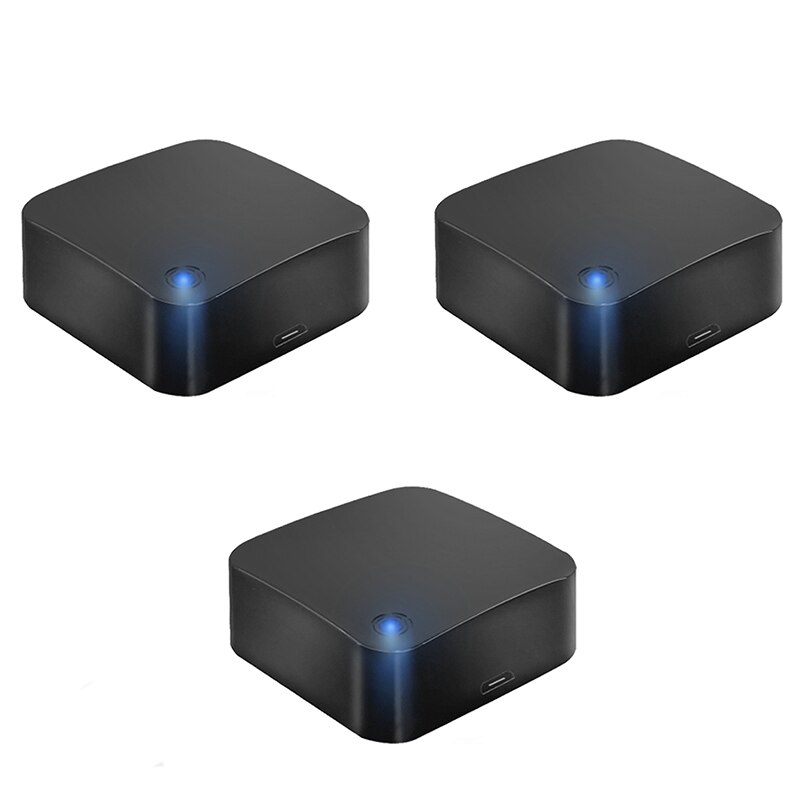 Smart Remote Universal Controller Wireless WiFi-IR Tuya Smart Life APP WiFi Infrared Air Conditioner TV Remote Controller: 3pcs