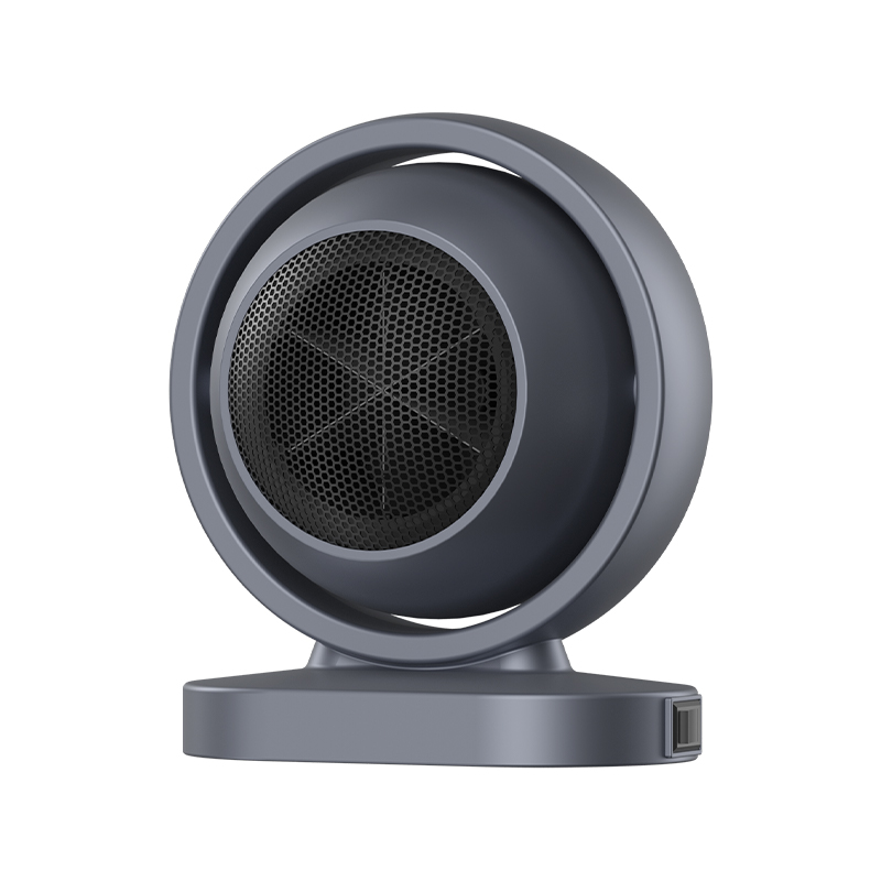 Mini kleine Solarheizung geräuscharme Lufter hitzer schnelle Heizung Destop Lüfter Heizung Winter heizung wärmer für Home-Office-Raum: Black