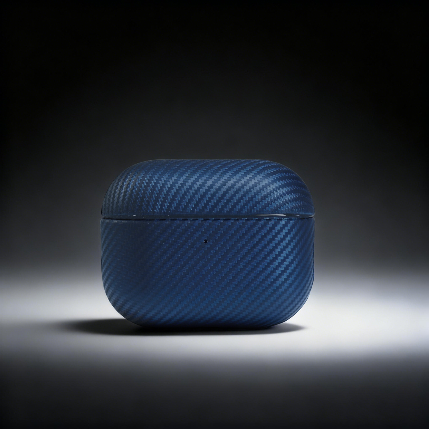 Echtes Lederetui für AirPods 4 Hüllen, handgefertigte kabellose Bluetooth-Kopfhörer-Schutzhülle für AirPods Pro 3 Pro 2: S / Blau