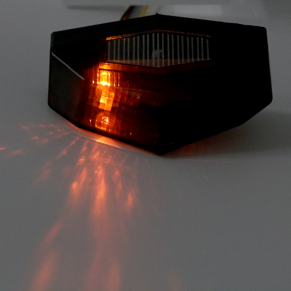 halt Bremslichter Blinker Motorrad Blinker 11 LED Rücklicht Motorrad Signalanzeige