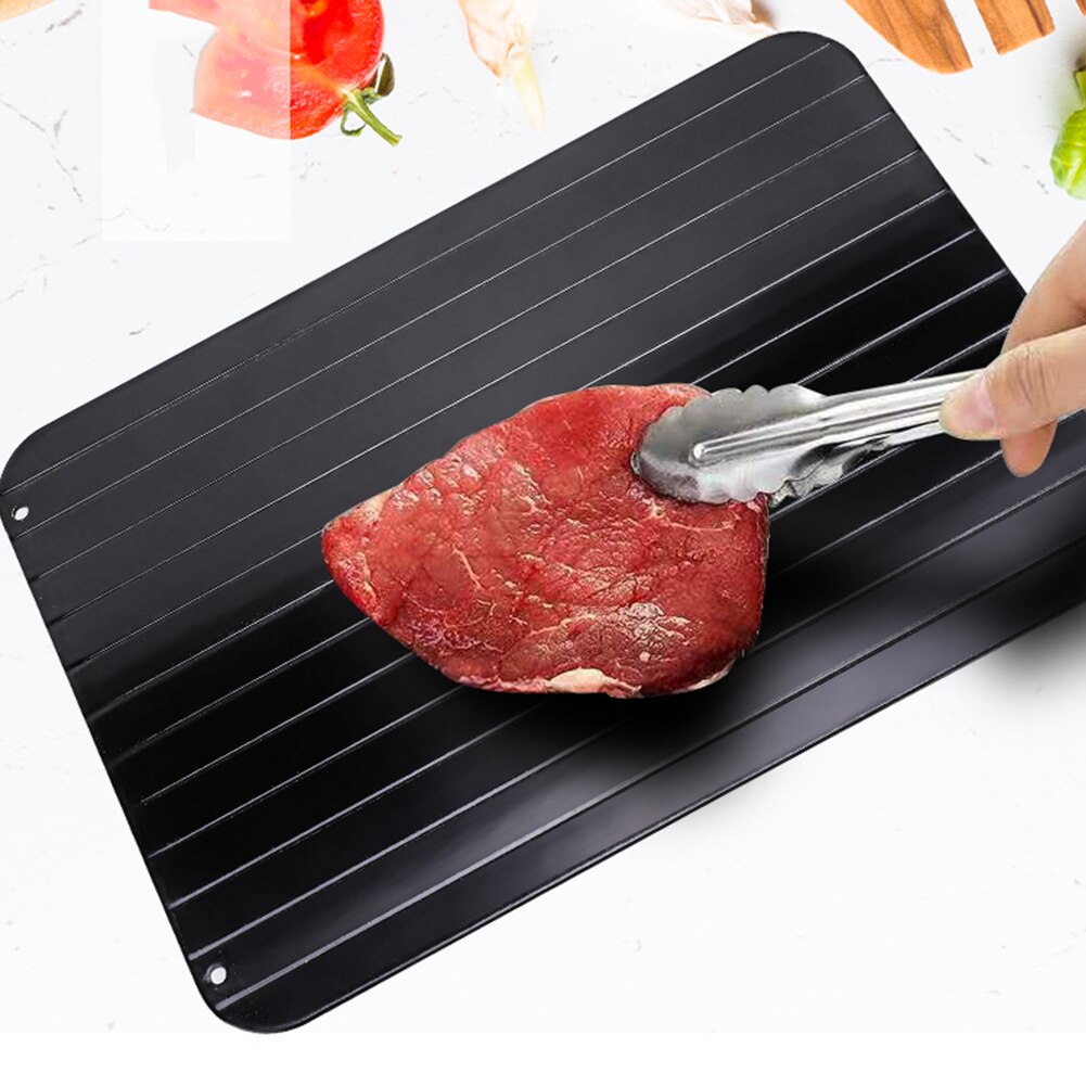 Fast Defrosting Tray Thaw Frozen Food Meat Fruit Quick Defrosting Plate Board Defrost Kitchen Gadget Tool Defrosting Board