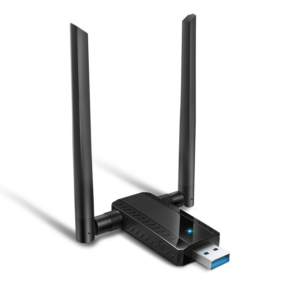 300Mbps Wireless USB Network Card USB3.0 Dual Band 2.4G Wifi Receiver&amp;Wireless Adapter for PC With 2Pcs Antennas