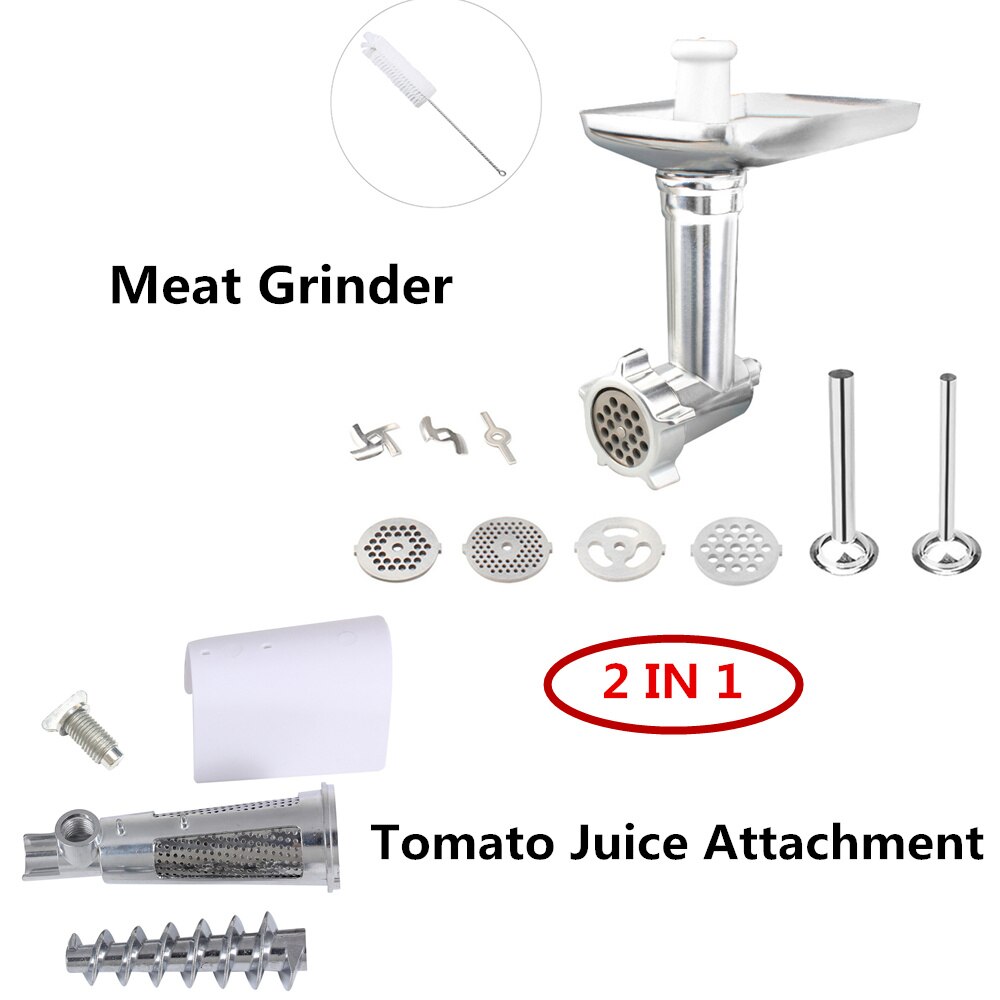 Köttkvarn korvstoppare och tomatjuice gör-det-själv-ketchuptillbehör för kitchenaid stativ mixer köksredskap kockfärs