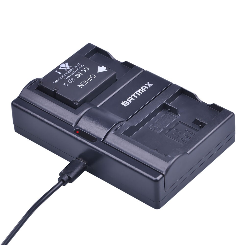 4 pièces DS-SD20 SD20 DS SD20 Batteries + Chargeur Double USB pour Rollei 3 S 4 S 5 S ActionPro SD20F WiF Rollei 3 S D'action Caméras De Sport