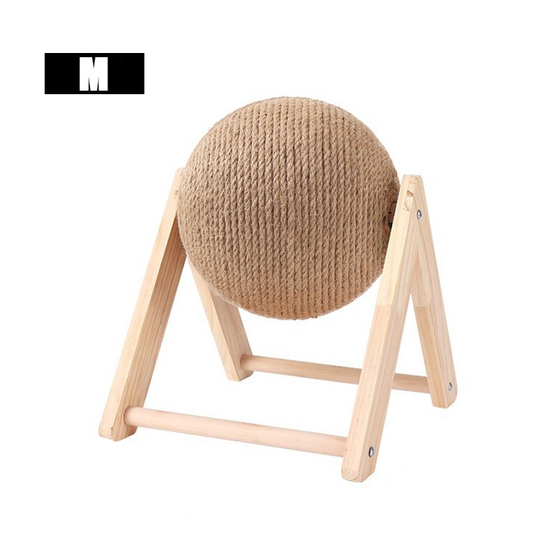 Scratball Toy Kitten Sisal Board Cat Scratcher Sisal Rope Ball Kitten Interactive Grinding Paws Toys Scratch Board Pet Furniture: B-V type-M