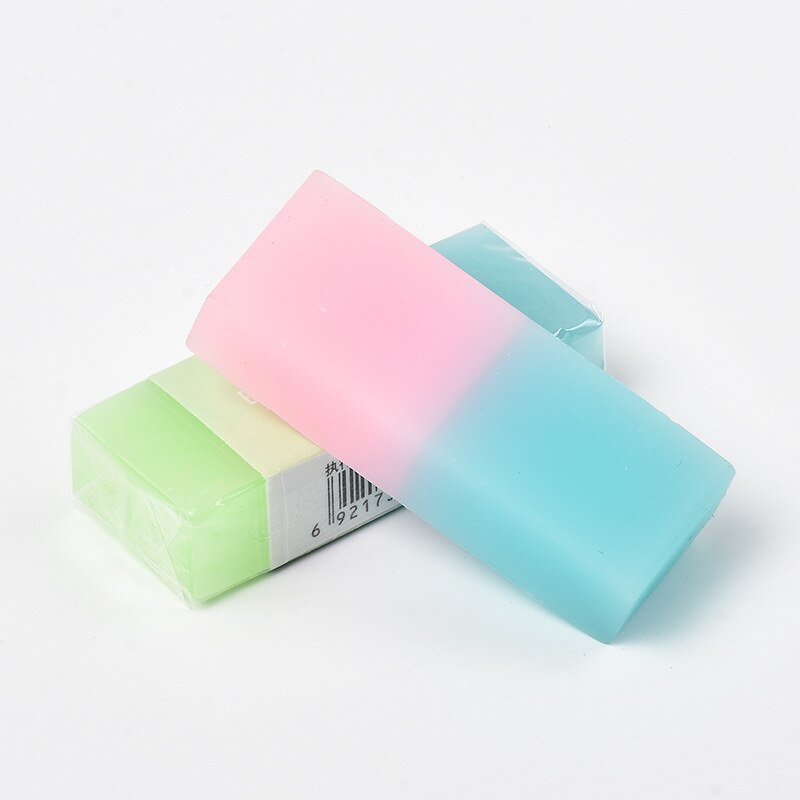 5PC Jelly translucent eraser art drawing examination sketch student stationery