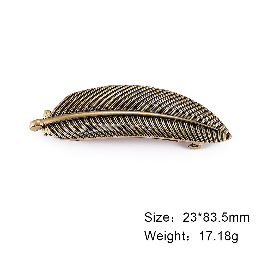 Skyrim Ginkgo Daisy fleur plante pince à cheveux mariée diadème rétro femmes épingle à cheveux Barrette luxe mariage cheveux accessoires: Plaqué bronze antique