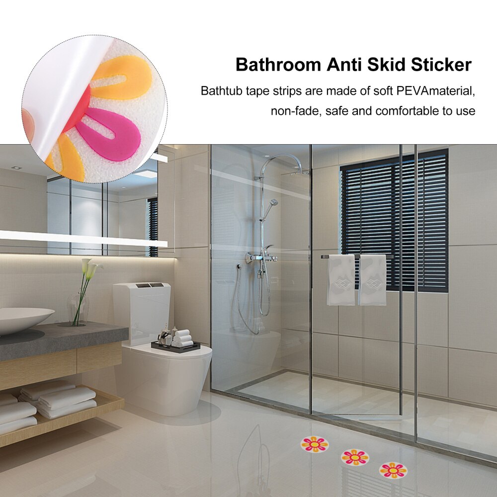 10 stk brusebad klistermærker runde badekar klistermærker badekar strimler badekar bånd til pool stige