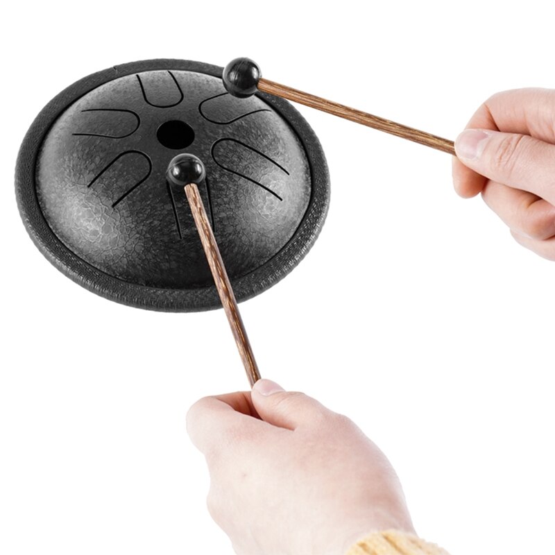 Tongtrommelhouder, houten tongtrommel houder - houten drum houder - handdrum display standaard, tongdrum houder voor tongtrommel in