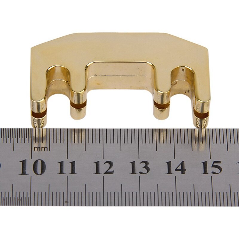 1 X Metal Violin Quiet Practice Mute---Golden