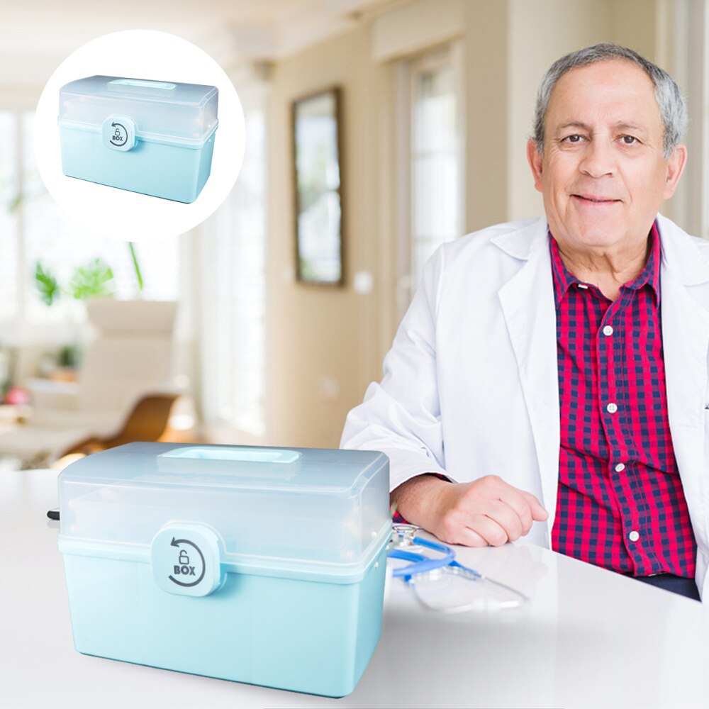 1 Pc Medicine Holder Medicine Container Medicine Storage Organizer for Store Medicine