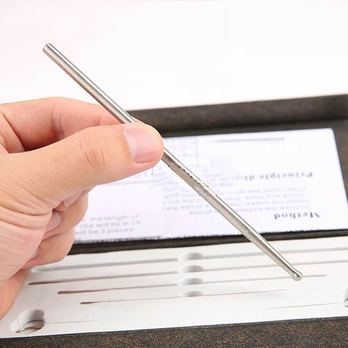 6PCS/Set Snake Sexing Probes Snake Probe Kit Reptile Herpes Hatching Tools Kit With Storage Box Reptiles Accessories Supplies