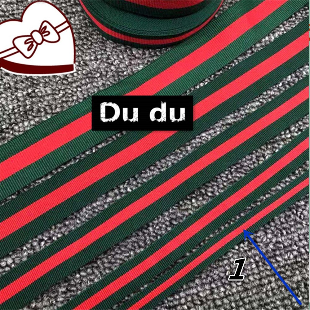 1m intervall färg band plagg tillbehör manuell dekoration rand klädväska band tillbehör diy: 1 bredd 1cm