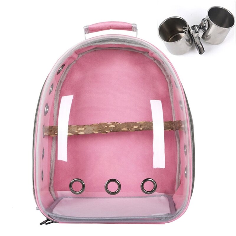 Kat Hond Rugzak Huisdier Papegaai Carrier Bag Transparante Capsule Rugzak Voor Wandelen
