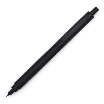 1PC Kaco Mechanical Pencil Green Black White HB 0.5mm Automatic Pencils for Sketching Drawing Propelling Pencil School Supplies: Black