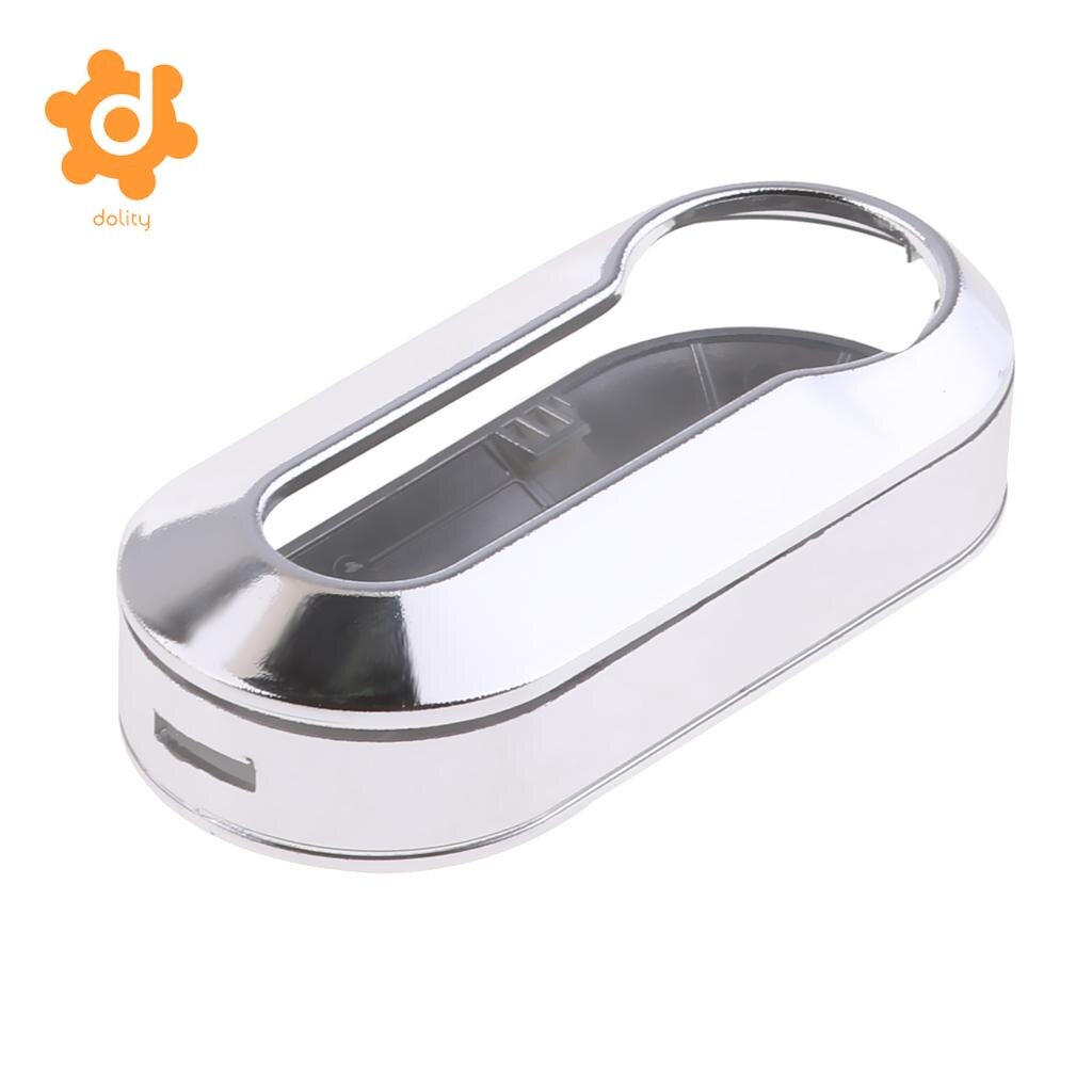 Remote Flip Key Fob Shell Case Cover Replacement for Fiat 500 No Electronic Internals