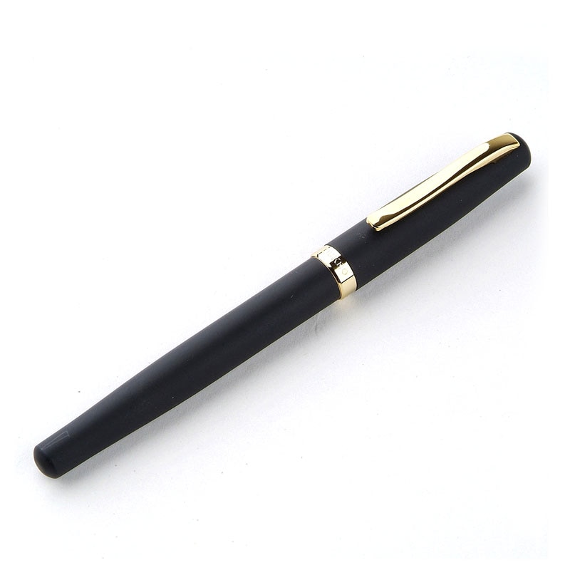 Germany DUKE Model 209 Roller Ball Pen Black Pen Gold Clip Ballpoint Pens Black Ink Writting Pen for Bussiness and Office
