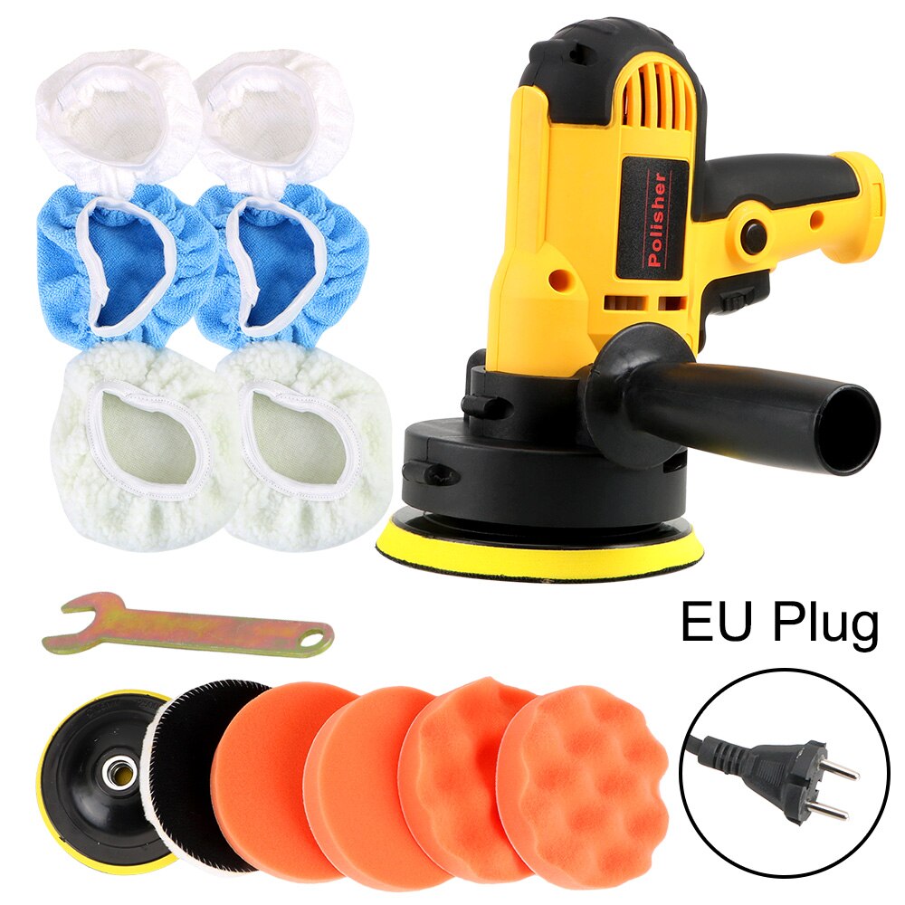 Adjustable Speed Electric Car Polisher 220V 3700rpm Car Accessories 700W Auto Polishing Machine Sanding Waxing Tools: B