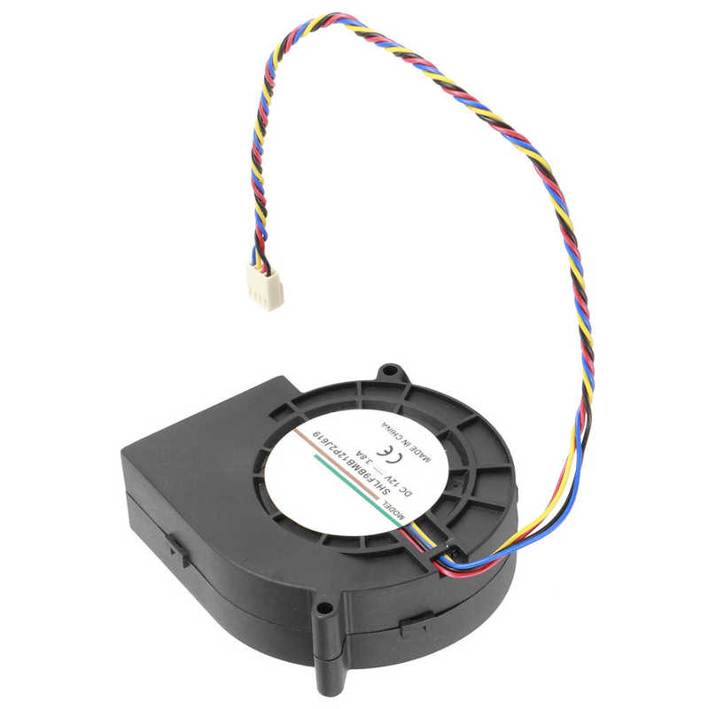 Ventilateur centrifuge 12V, 3,8 a, 190CFM, ventilateur à Double roulement à billes, accessoire de cuisson pour barbecue, 7500 tr/min