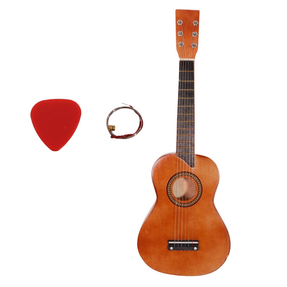 25 Inch Guitar Musical Instrument Guitar Acoustic Guitar Simple Style Guitar: Coffee
