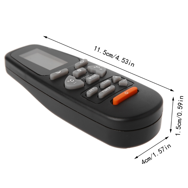 A/C Remote Control RC-5 for York Airwell Emailair Electra Elco AUX Air Conditioner Conditioner Controller Replacement