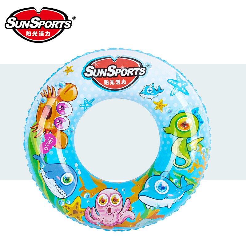 Swim Ring Water Floating Tool Cartoon Fish Unicorn Printed Swimming Gym Training Adult Children's Fitness Equipment: Type1 S