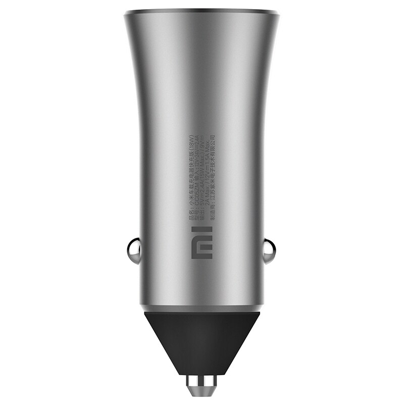Xiaomi mi autolader pro 18w 5v 2.4a snel opladen dubbele usb autolader