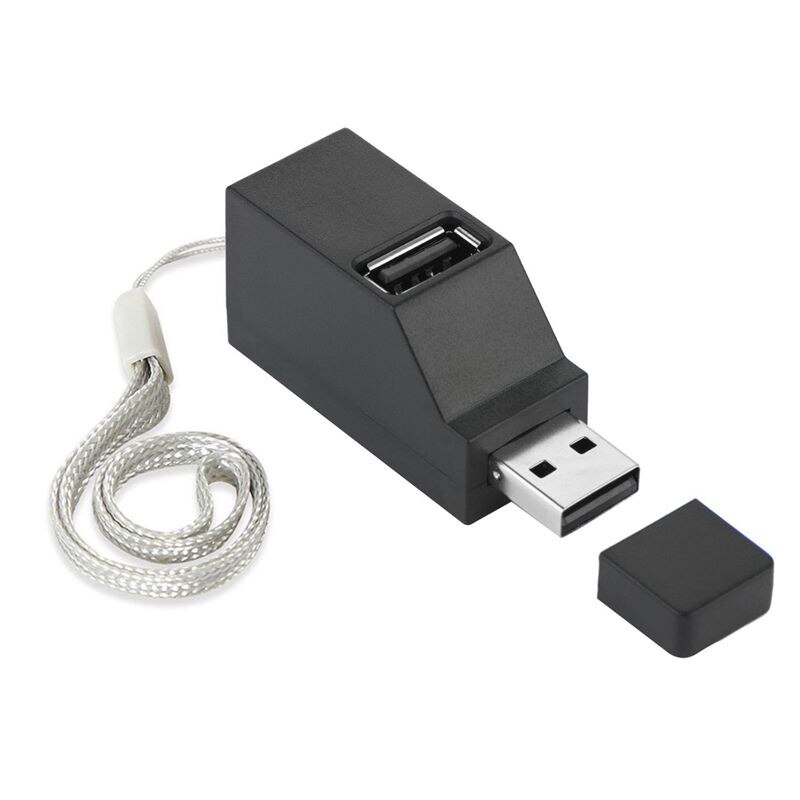 De alta velocidad 3 Port USB 2,0 expansión multipuerto, separador, concentrador de Escritorio PC portátil adaptador