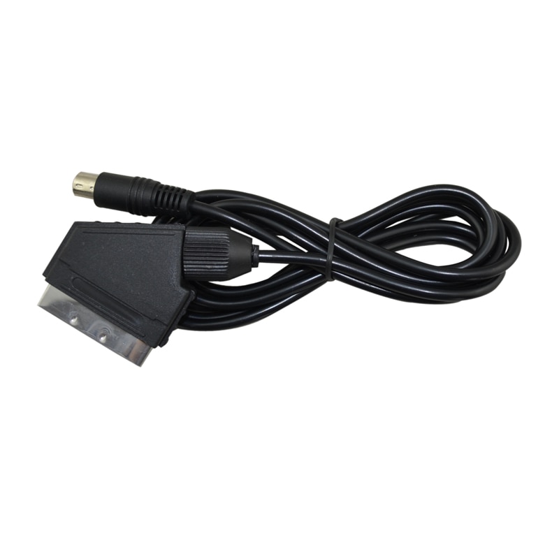Cable de 6 pies para Sega Mega Drive 2 II MD2 MDII RGB 1,8 MTR, Cable AV Lead A/V (compatible con consola PAL)