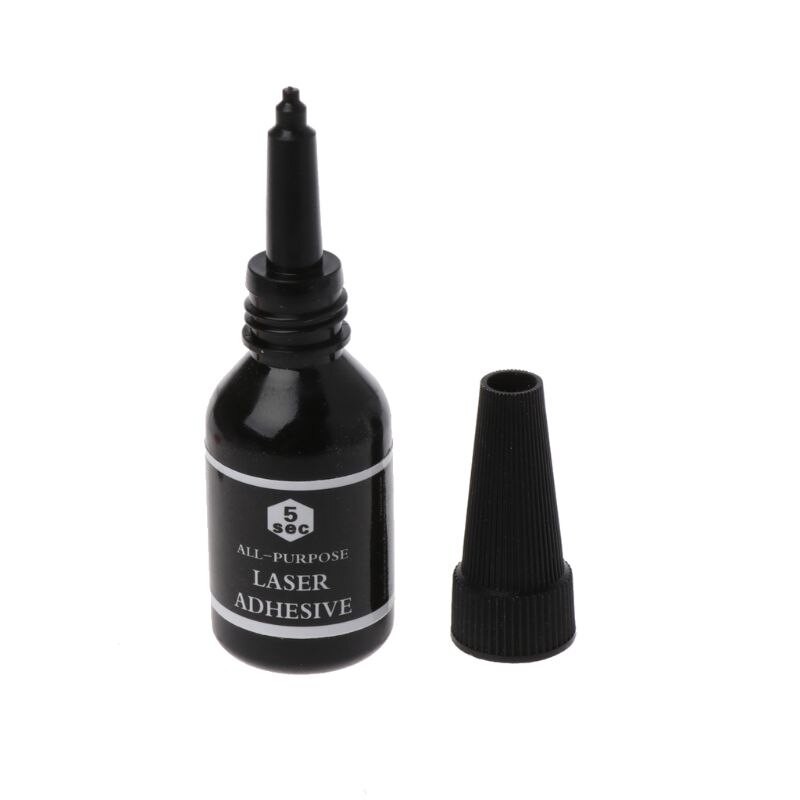 Colle à lumière UV 5 secondes 15ml | Avec lampe UV, liaison forte pour verre céramique