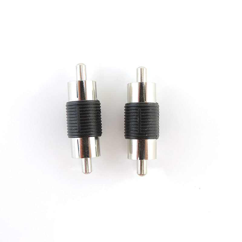 2 stks RCA Man vrouw naar 2rca 3rca man Vrouw RCA Connector Splitter Adapter AV Video Audio T Plug RCA 2 3 manier rechts angel a1