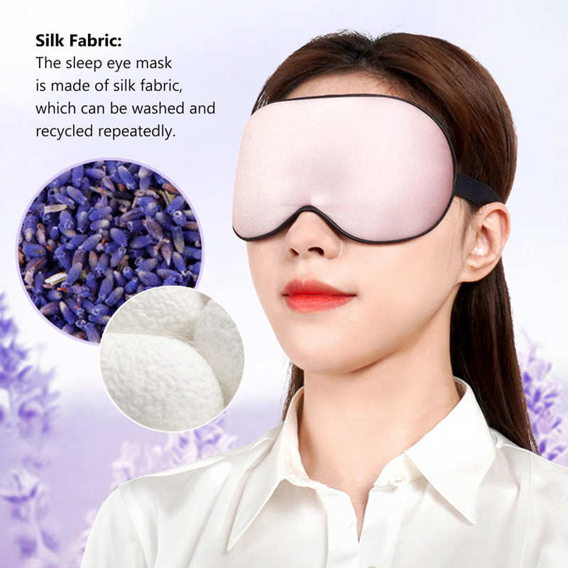 Heating Steam Eyeshade Sleeping Eye Mask Anti Dark Circle Eye Patch Eye Massager Fatigue Relief Sleep Travel Eye Shade Mask Set