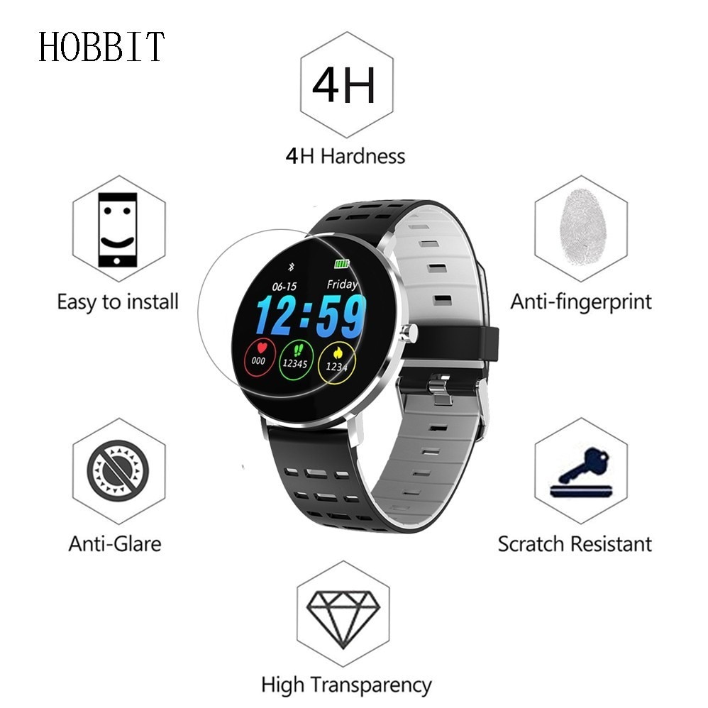 3- pack fitnessarmband-schermbeschermer voor lemfo  l6 l5 sporthorloge, antikras-lcd-beschermfolie voor lemfo