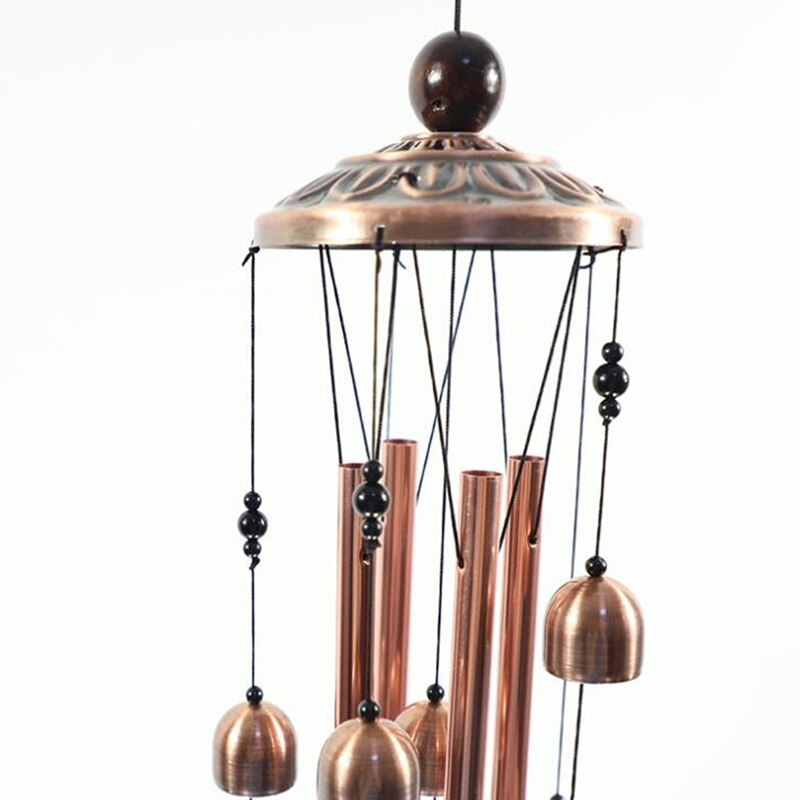 90Cm Outdoor Vlinder Windgong Yard Tuin Buizen Bells Metal Electroplated 4 Buis Wind Klokken Thuis Windchime Decoratie