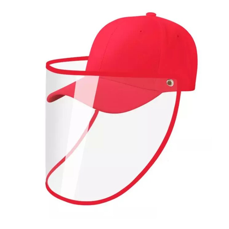 Cap Removable Baseball Cap For: Red
