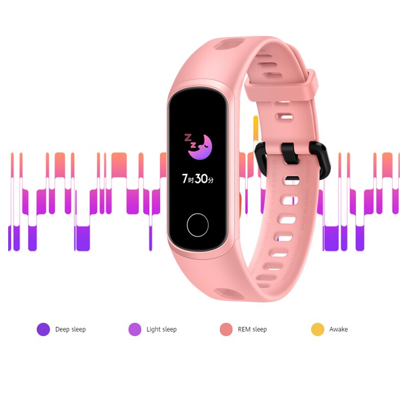 Originele huawei honor band 5i slimme polsband amoled huawei honor slimme armband slaap zwemmen sport tracker spo 2 bloedzuurstof