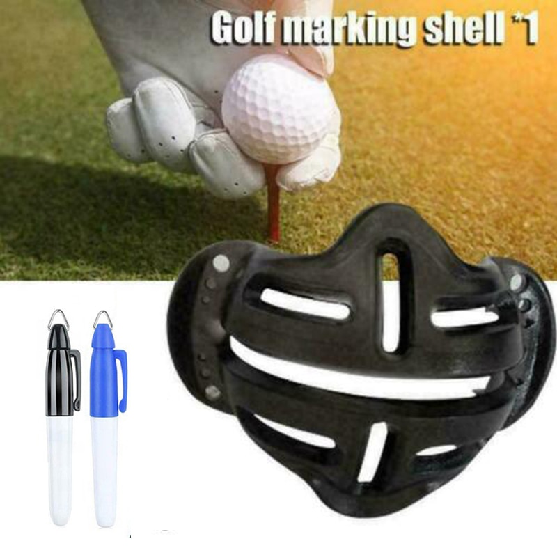 Precision Golf Ball Alignment Identification Tool Putt Positioning Ball Marker B2Cshop
