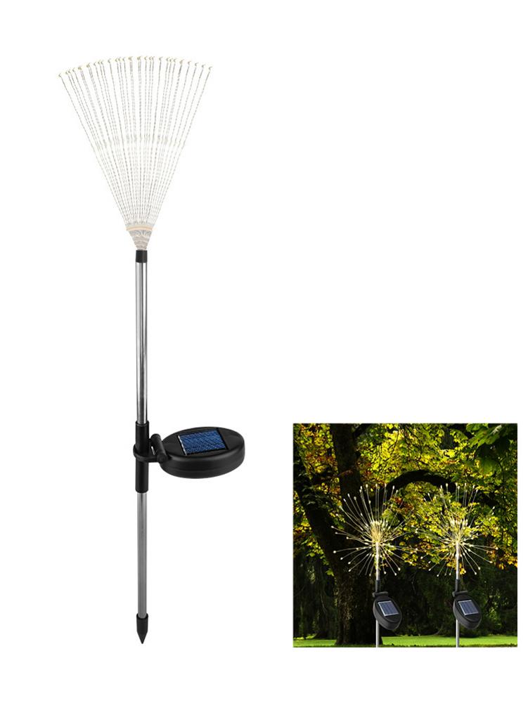 105 led solar ljus maskros ljus julfest bröllop trädgård dekoration lampor trädgård lampa utomhus trädgård dekoration